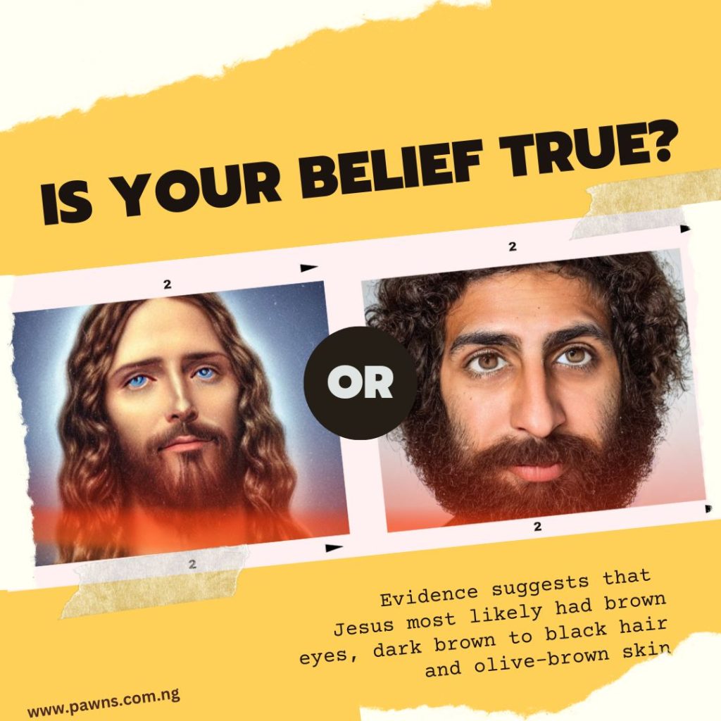 Is your belief true or false? What does Jesus look like?