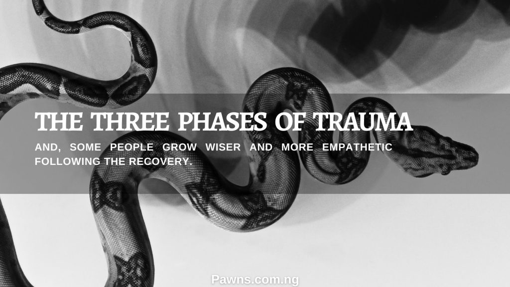 The three phases stages of trauma