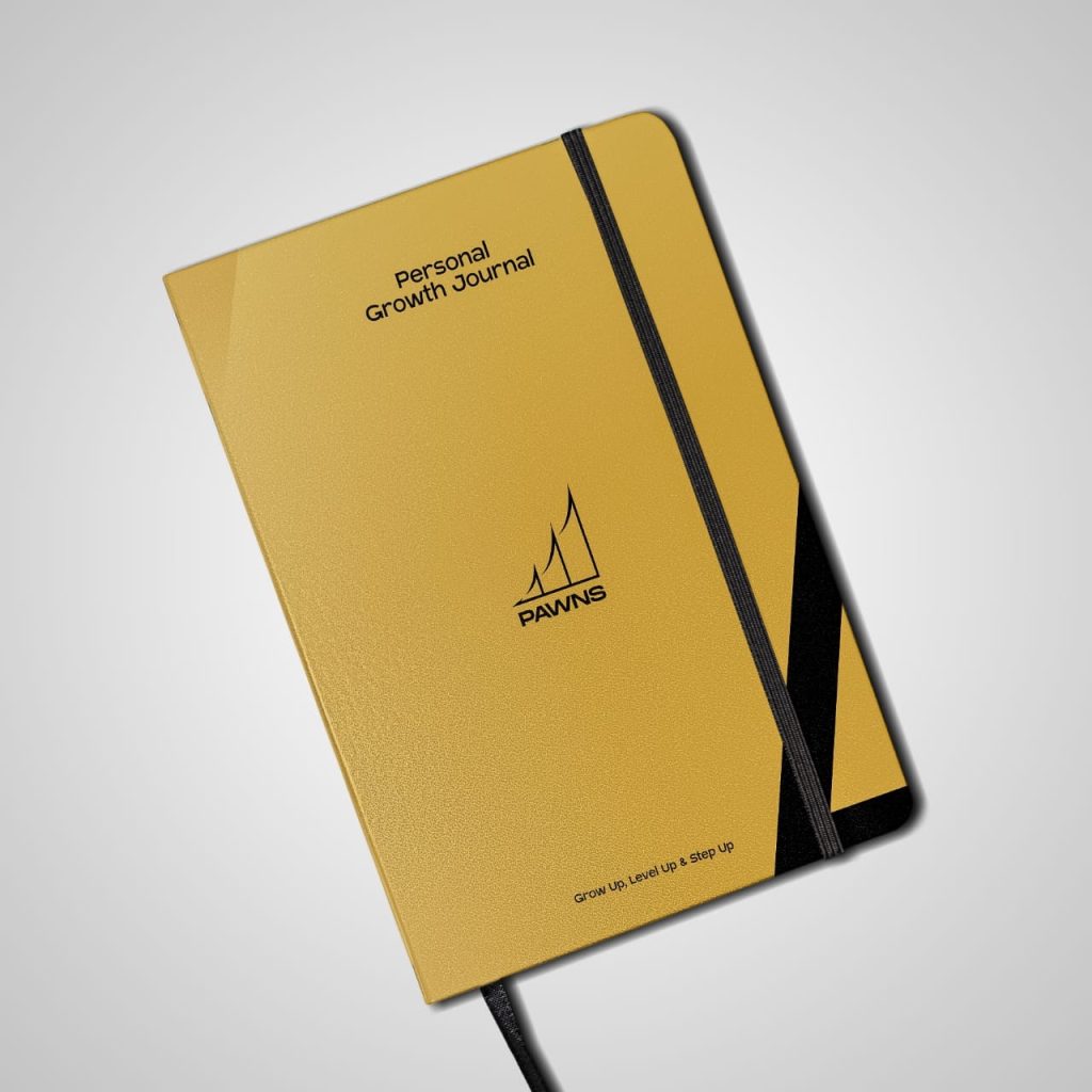Personal growth journal by Pawns gold