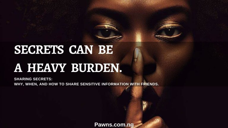 Sharing Secrets With Friends: Why, When, and How To Share Sensitive Information. 1 secrets can be a heavy burden Sharing Secrets Why, When, and How To Share Sensitive Information With Friends
