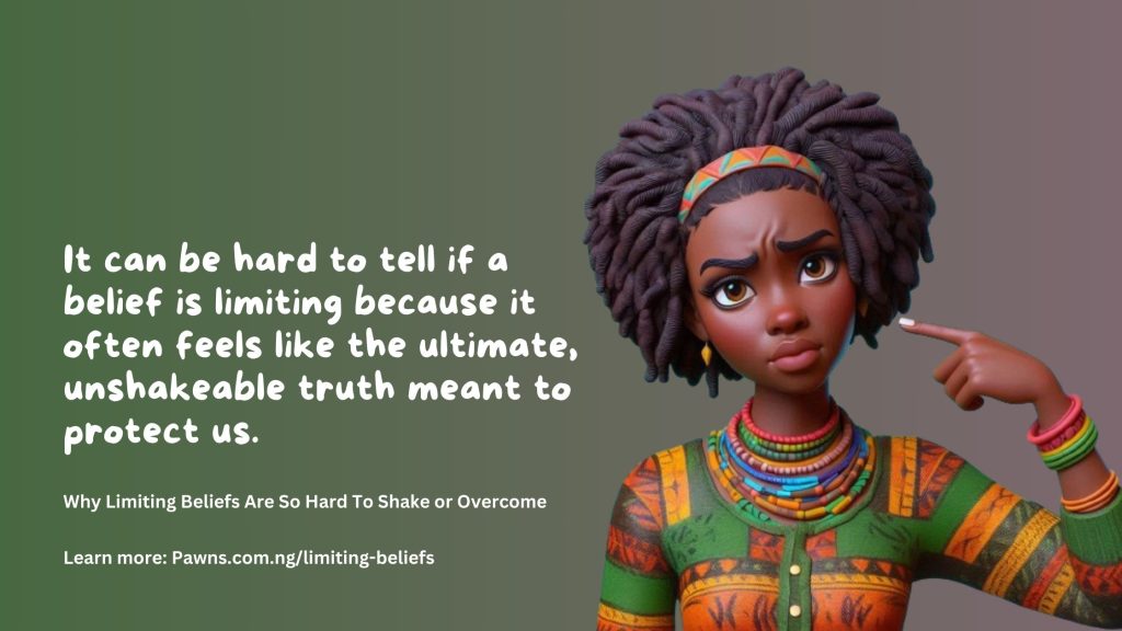 It can be hard to tell if a belief is limiting because it often feels like the ultimate, unshakeable truth meant to protect us. Why Limiting Beliefs Are So Hard To Shake or Overcome