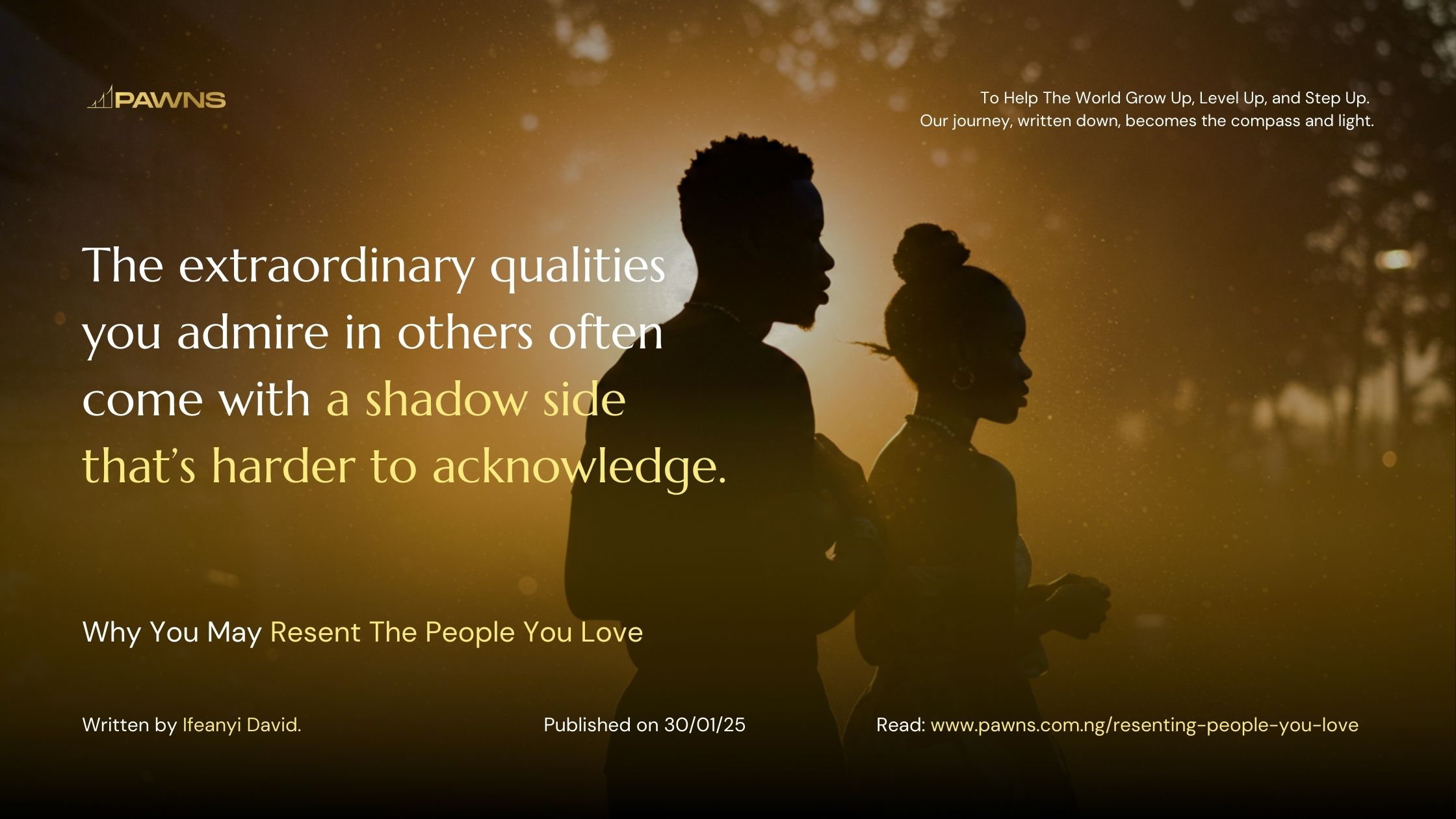 The extraordinary qualities you admire in others often come with a shadow side that’s harder to acknowledge. Why You May Resent The People You Love